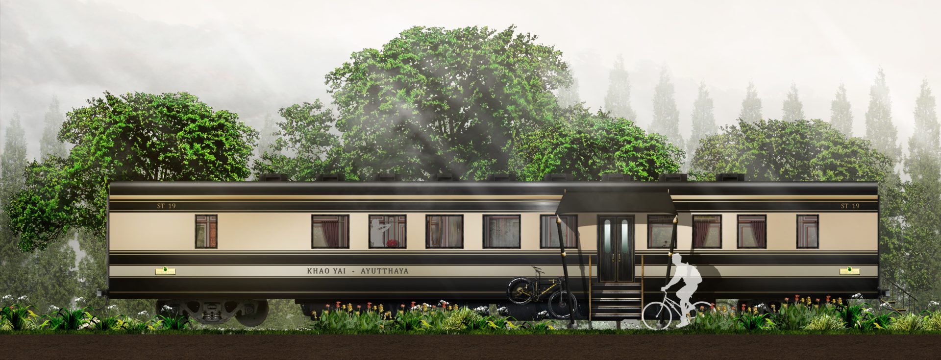 Thailand’s train hotel Introducing Bill Bensley’s railwaythemed