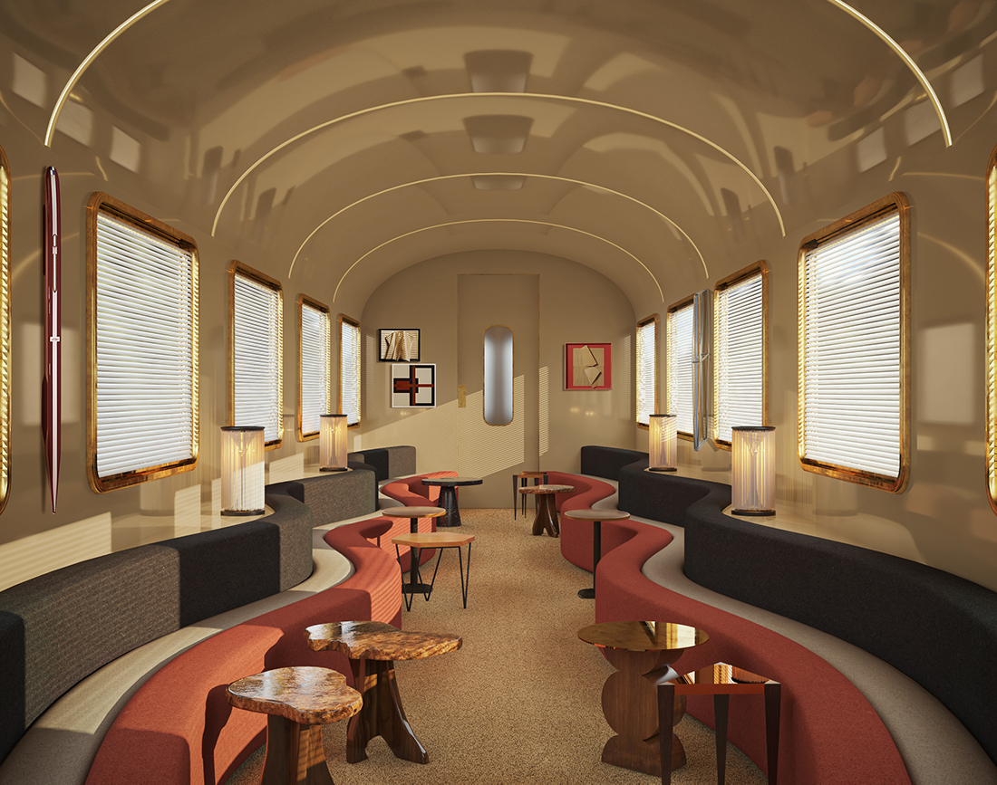 Orient Express La Dolce Vite lounge