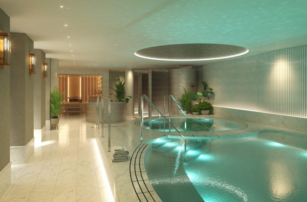 The Hotel Maria spa pool