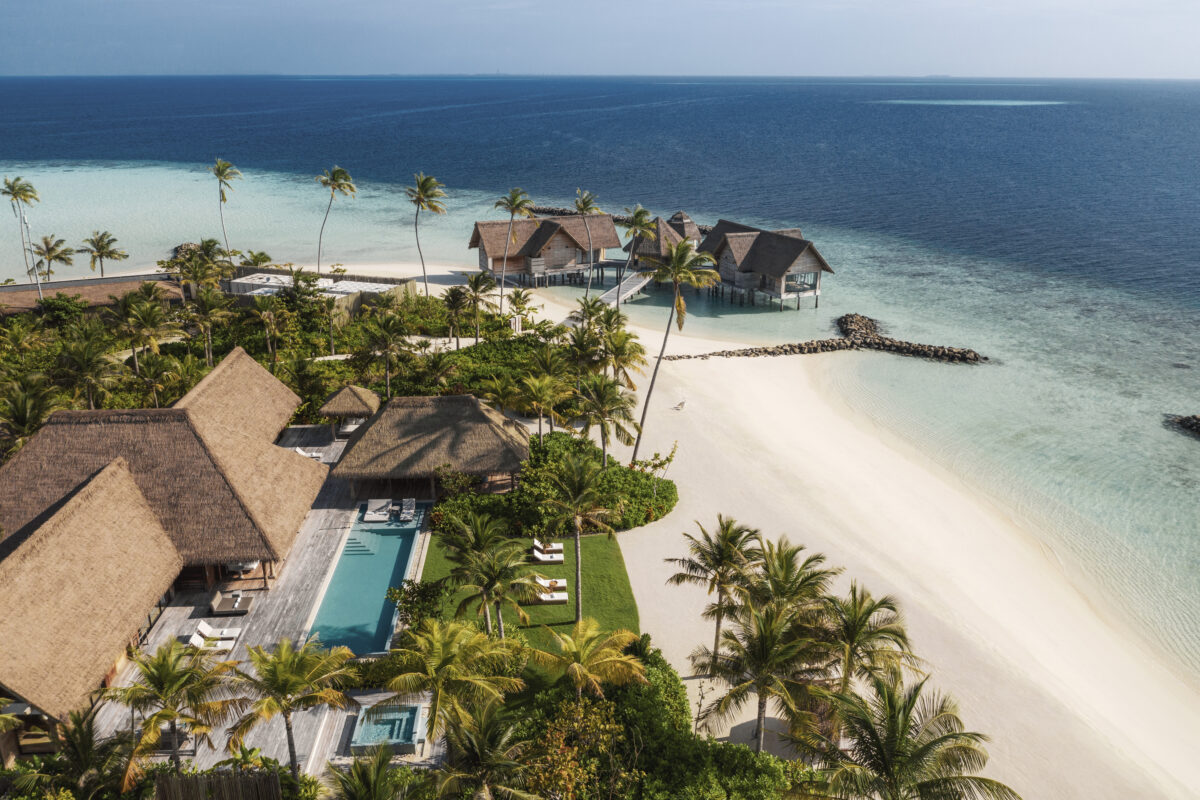 Ithaafushi_The_Private_Island_Spa & Wellness_Aerial Spa View